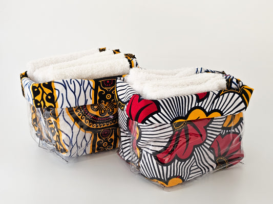 Panier avec serviette à main